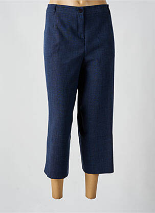 Pantacourt coupe droite taille normale bleu WEILL femme