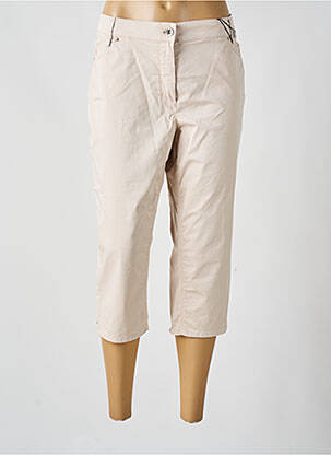 Pantacourt taille élastique taille normale beige ATELIER GARDEUR femme