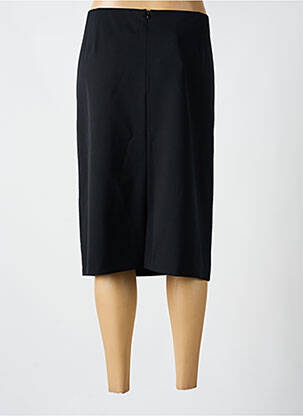 Jupe mi-longue taille à pinces noir WEILL femme
