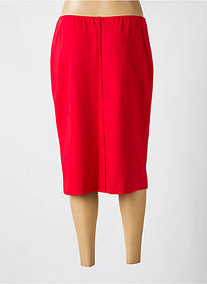 Jupe mi-longue stretch rouge SOMMERMANN femme