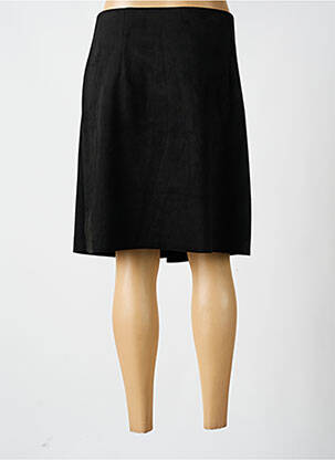 Jupe mi-longue coupe droite noir JOSEPH RIBKOFF femme