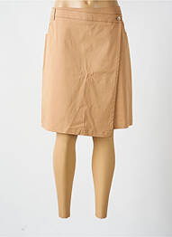 Jupe mi-longue taille normale marron GARDEUR femme