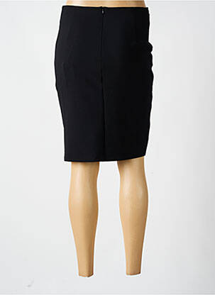 Jupe mi-longue coupe droite noir JOSEPH RIBKOFF femme