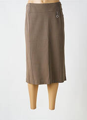 Jupe mi-longue marron SOMMERMANN pour femme seconde vue