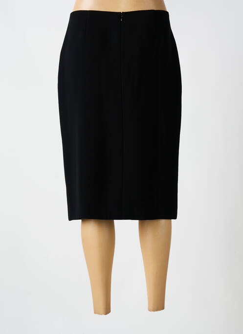 Jupe mi-longue taille à pinces noir WEILL femme