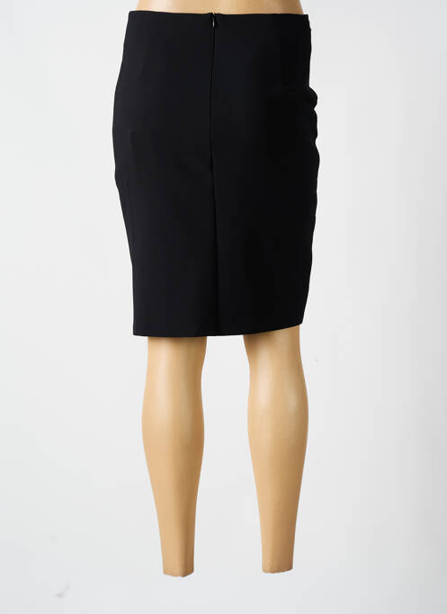 Jupe mi-longue coupe droite noir JOSEPH RIBKOFF femme