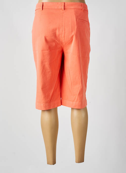 Bermuda orange BRUNO SAINT HILAIRE femme