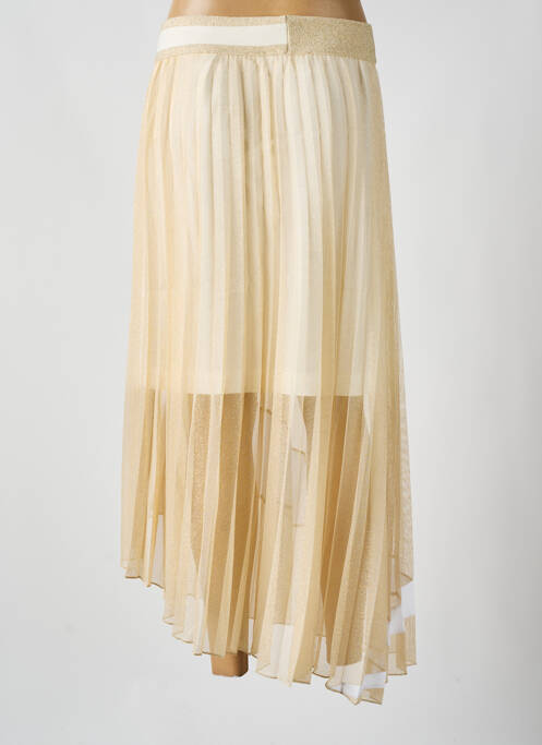 Jupe longue or ELISA CAVALETTI femme