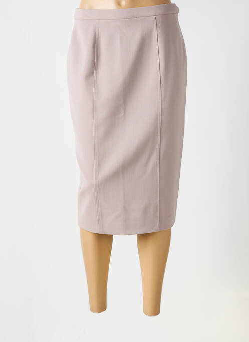 Jupe mi-longue beige WEILL pour femme