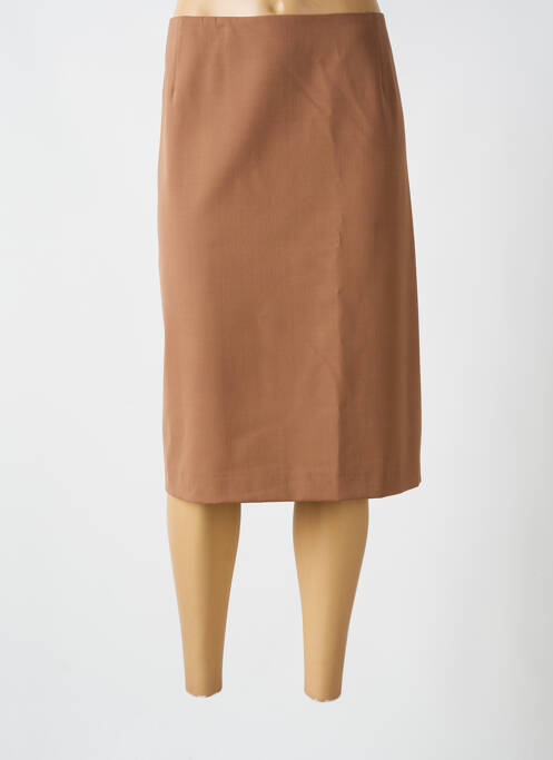 Jupe mi-longue marron WEILL pour femme