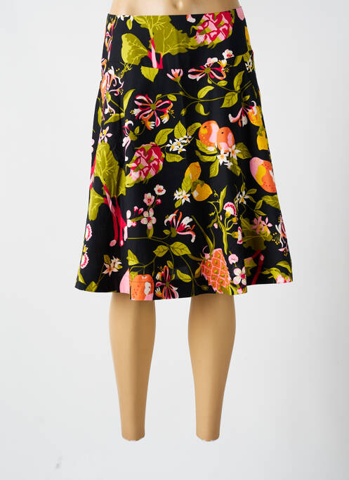 Jupe mi-longue noir BLUTSGESCHWISTER pour femme