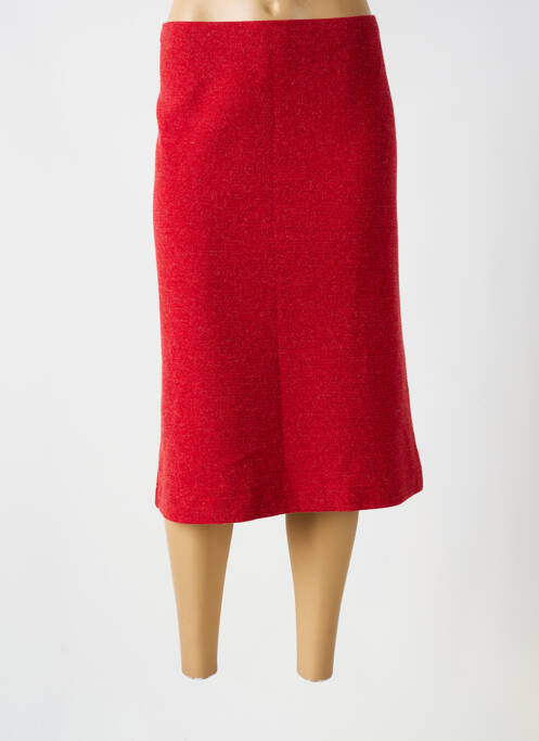 Jupe mi-longue rouge SOMMERMANN pour femme