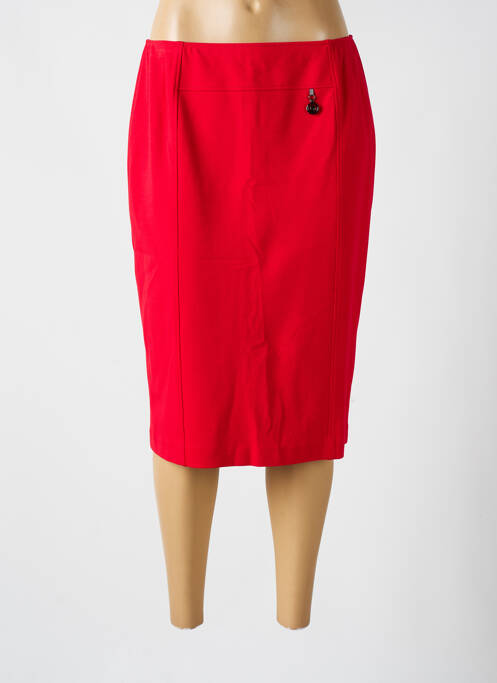 Jupe mi-longue rouge SOMMERMANN pour femme