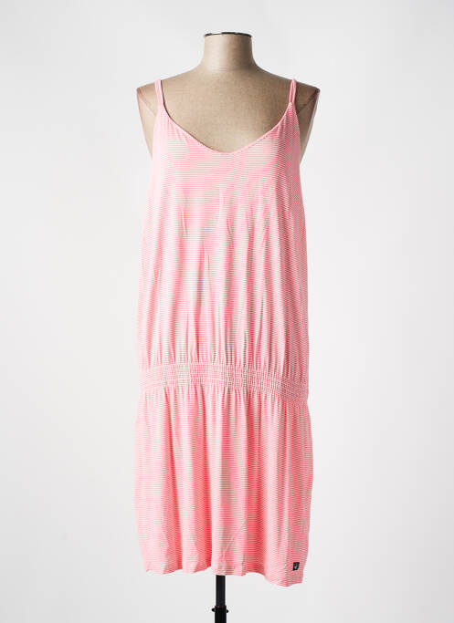 Robe mi-longue rose LE PETIT BAIGNEUR pour femme