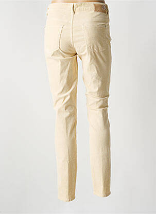 Pantalon slim stretch taille normale beige ROSNER femme