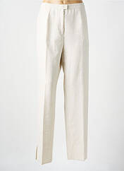 Pantalon droit beige KARTING pour femme seconde vue