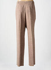 Pantalon droit marron KARTING pour femme seconde vue