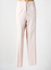 Pantalon droit rose KARTING pour femme seconde vue