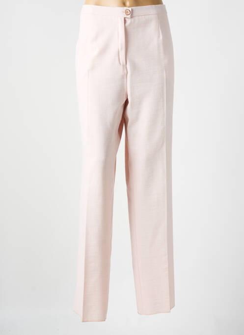 Pantalon droit rose KARTING pour femme