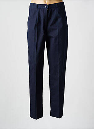 Pantalon slim taille élastique taille normale bleu J.C PARIS femme
