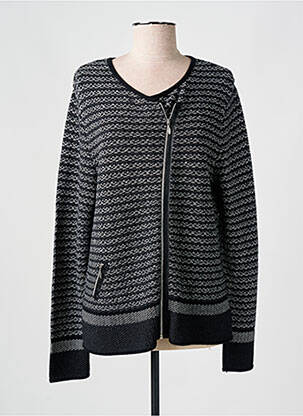 Veste casual col rond gris SKOVHUUS femme