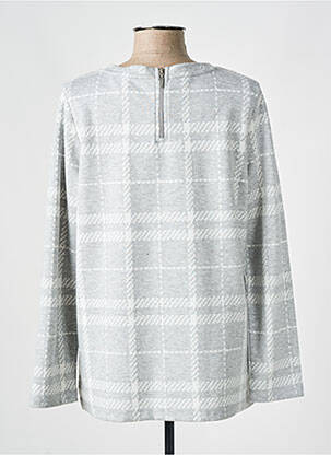 Pull coupe cintrée manches longues gris STREET ONE femme