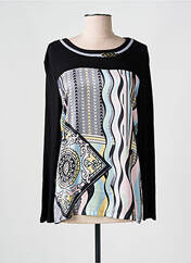 Blouse noir CHRISTINE LAURE pour femme seconde vue