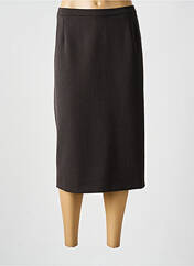 Jupe mi-longue marron GUY DUBOUIS pour femme seconde vue