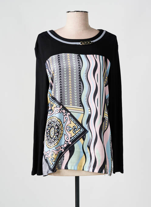 Blouse noir CHRISTINE LAURE pour femme