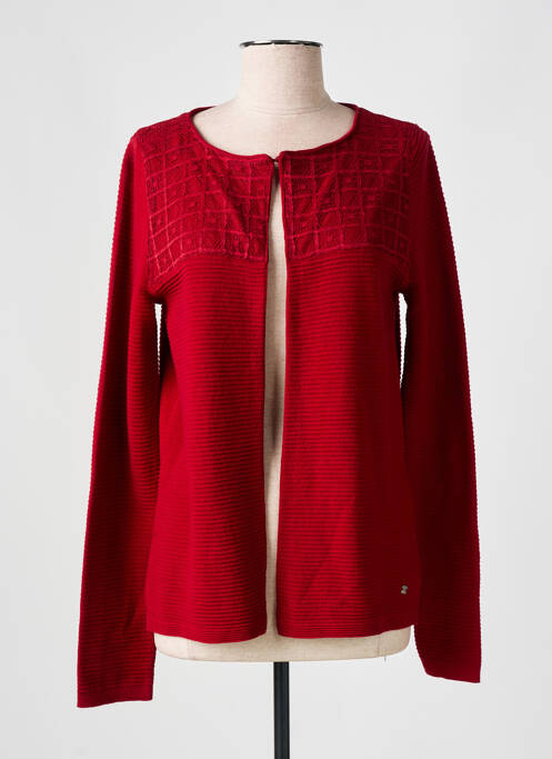 Gilet manches longues rouge STREET ONE pour femme