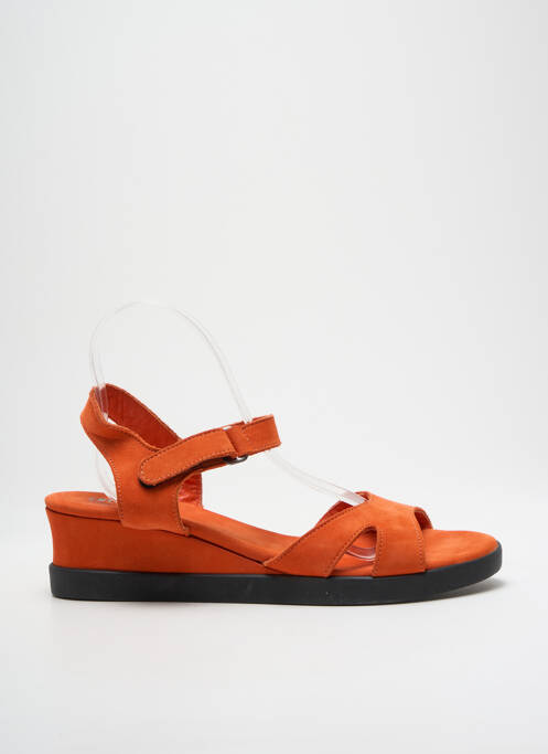 Sandales/Nu pieds orange ARCHE pour femme