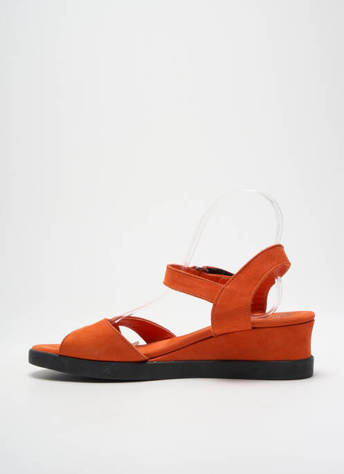 Sandales/Nu pieds orange ARCHE pour femme