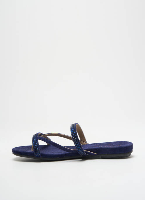 Tongs bleu JB MARTIN femme