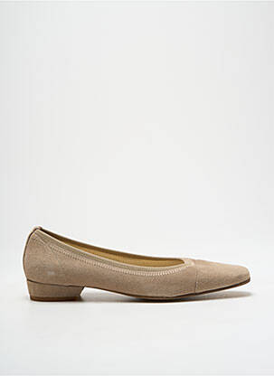 Ballerines type de semelle amortissante talon plat jusqu'à 3cm beige ELIZABETH STUART femme