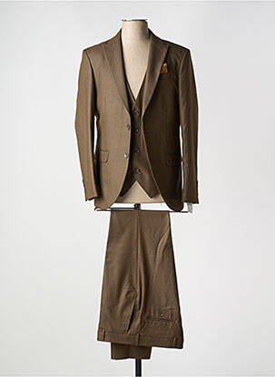 Costume de cérémonie bas pantalon marron JEAN-LOUIS SCHERRER homme