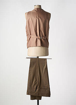 Costume de cérémonie bas pantalon marron JEAN-LOUIS SCHERRER homme