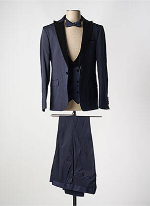 Costume de cérémonie coupe costume bleu JEAN-LOUIS SCHERRER homme