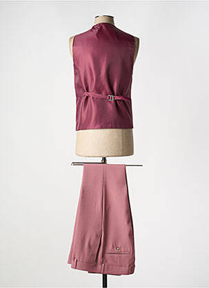 Costume de cérémonie coupe costume rose JEAN-LOUIS SCHERRER homme