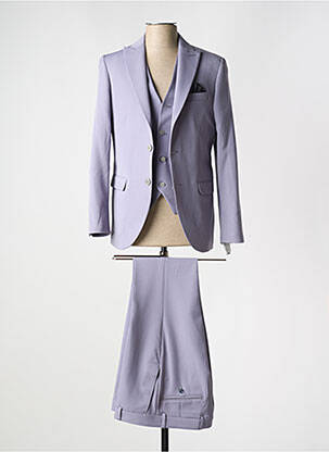 Costume de cérémonie coupe costume violet JEAN-LOUIS SCHERRER homme