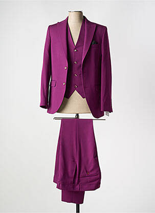 Costume de cérémonie coupe costume violet JEAN-LOUIS SCHERRER homme