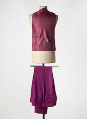 Costume de cérémonie violet JEAN-LOUIS SCHERRER pour homme seconde vue