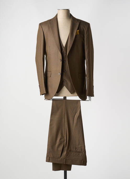 Costume de cérémonie marron JEAN-LOUIS SCHERRER pour homme