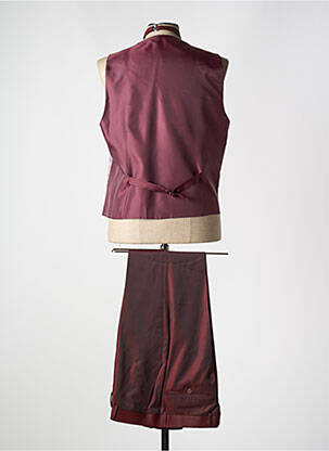 Costume de cérémonie coupe costume rouge ADIMO homme