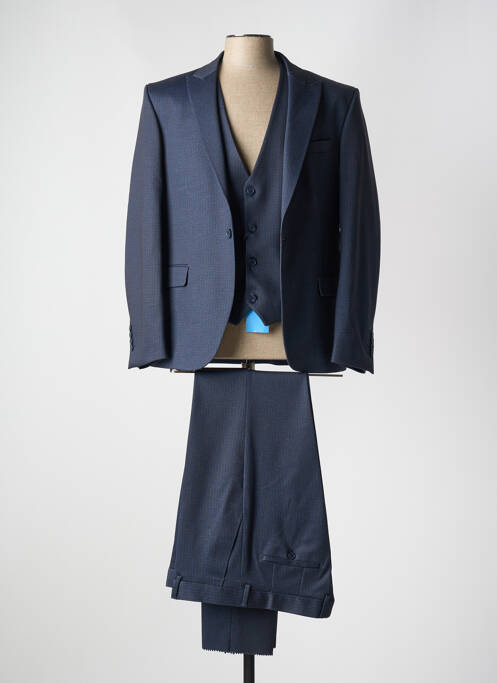 Costume de cérémonie bas pantalon bleu JEAN-LOUIS SCHERRER homme