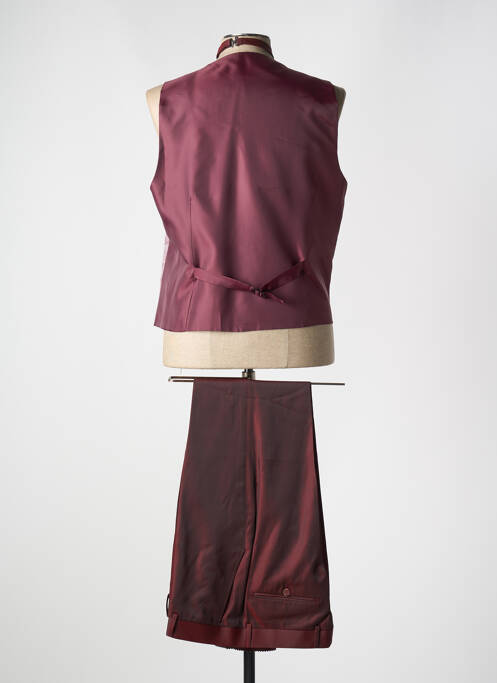 Costume de cérémonie rouge ADIMO pour homme