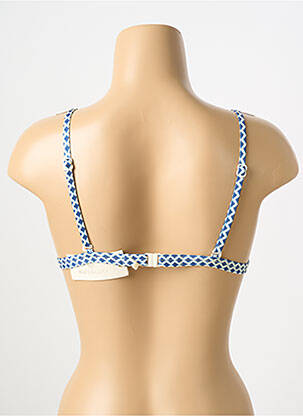 Haut de maillot de bain haut soutien-gorge moulé haut soutien-gorge moulé bleu WATERCULT femme