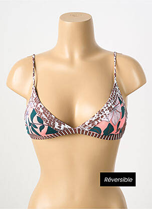 Haut de maillot de bain haut triangles haut triangles vert MAAJI femme