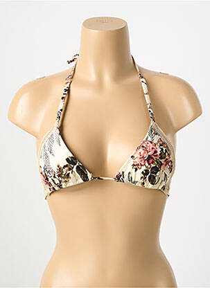 Haut de maillot de bain haut triangles haut triangles beige WATERCULT femme