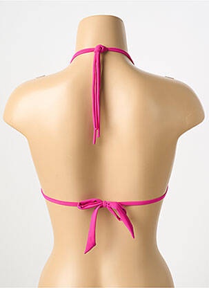 Haut de maillot de bain haut triangles haut triangles rose BANANA MOON femme