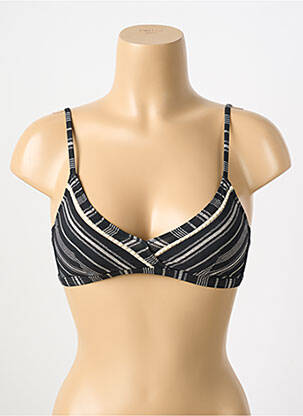 Haut de maillot de bain haut triangles haut triangles noir WATERCULT femme